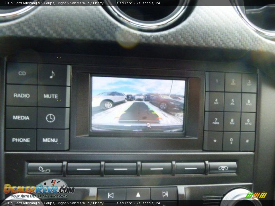 2015 Ford Mustang V6 Coupe Ingot Silver Metallic / Ebony Photo #5