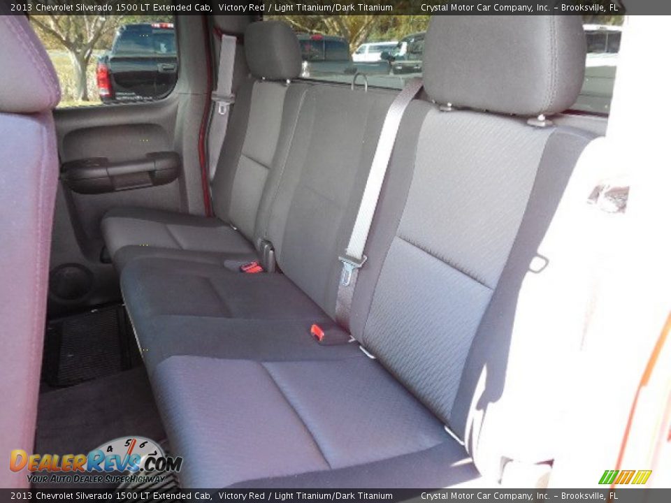 2013 Chevrolet Silverado 1500 LT Extended Cab Victory Red / Light Titanium/Dark Titanium Photo #5