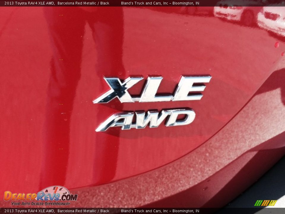2013 Toyota RAV4 XLE AWD Barcelona Red Metallic / Black Photo #14