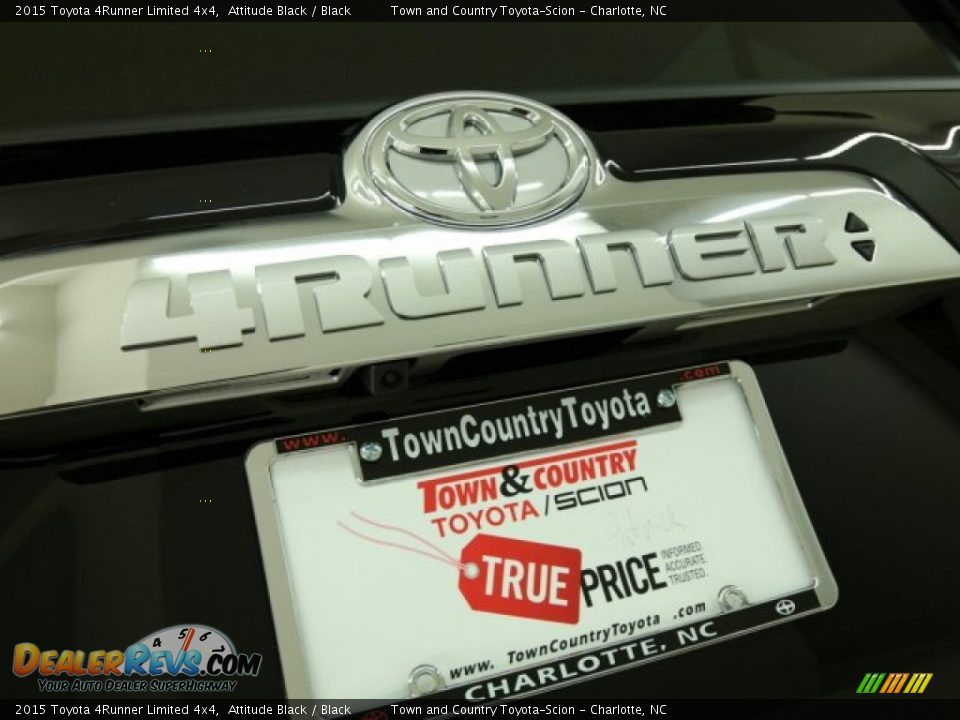 2015 Toyota 4Runner Limited 4x4 Attitude Black / Black Photo #18