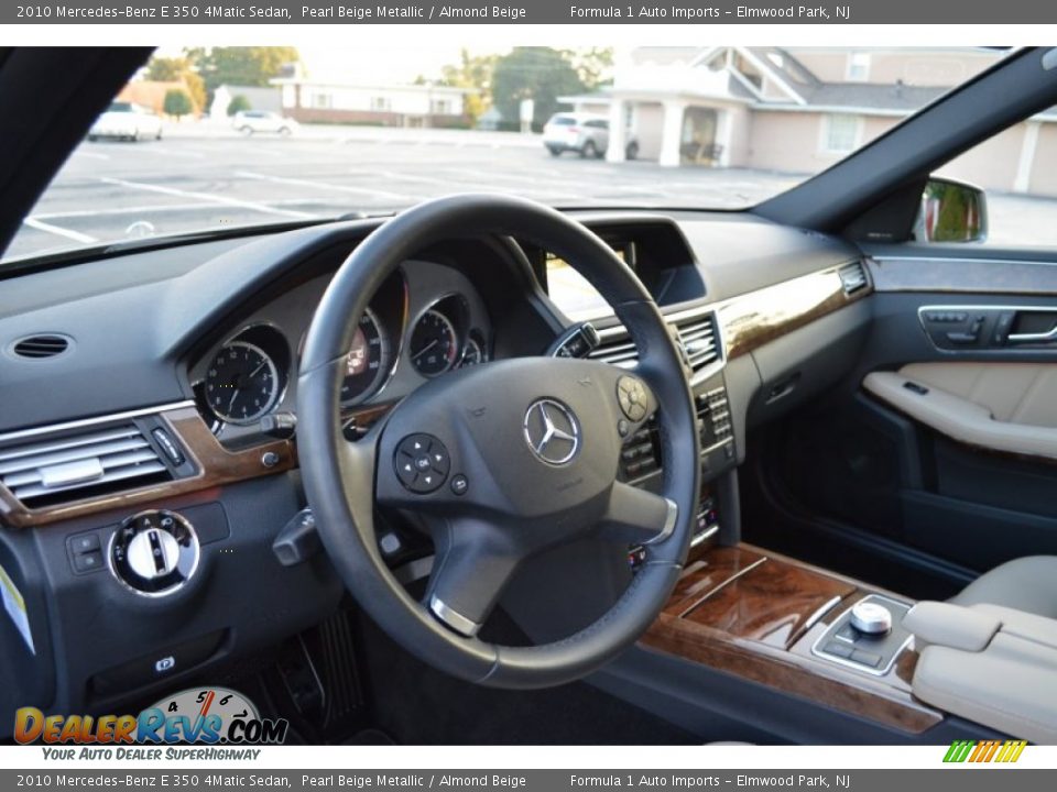 2010 Mercedes-Benz E 350 4Matic Sedan Pearl Beige Metallic / Almond Beige Photo #13