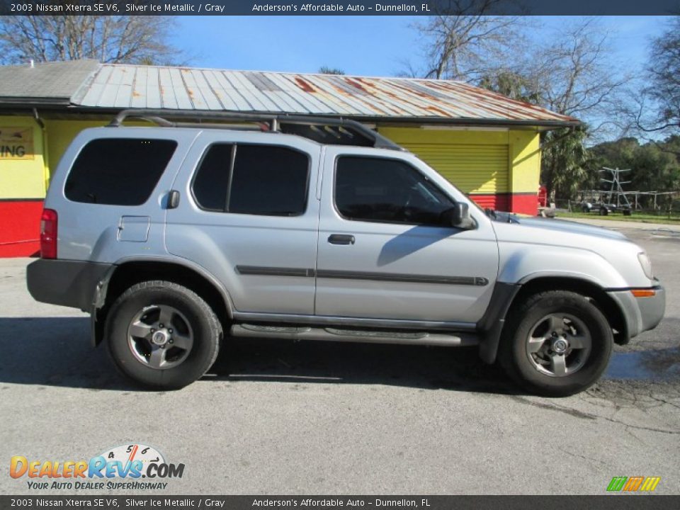2003 Nissan Xterra SE V6 Silver Ice Metallic / Gray Photo #2