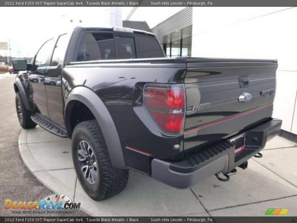 Tuxedo Black Metallic 2012 Ford F150 SVT Raptor SuperCab 4x4 Photo #3