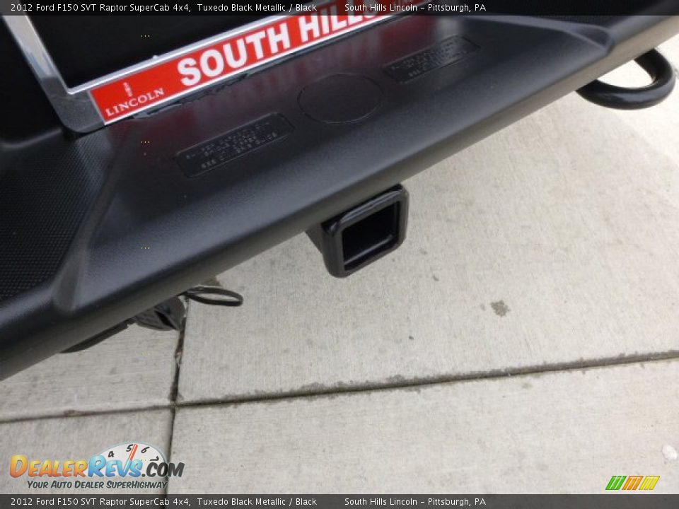 2012 Ford F150 SVT Raptor SuperCab 4x4 Tuxedo Black Metallic / Black Photo #5