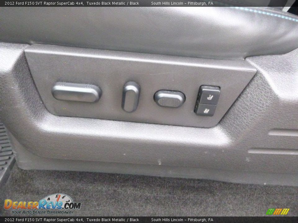 2012 Ford F150 SVT Raptor SuperCab 4x4 Tuxedo Black Metallic / Black Photo #25