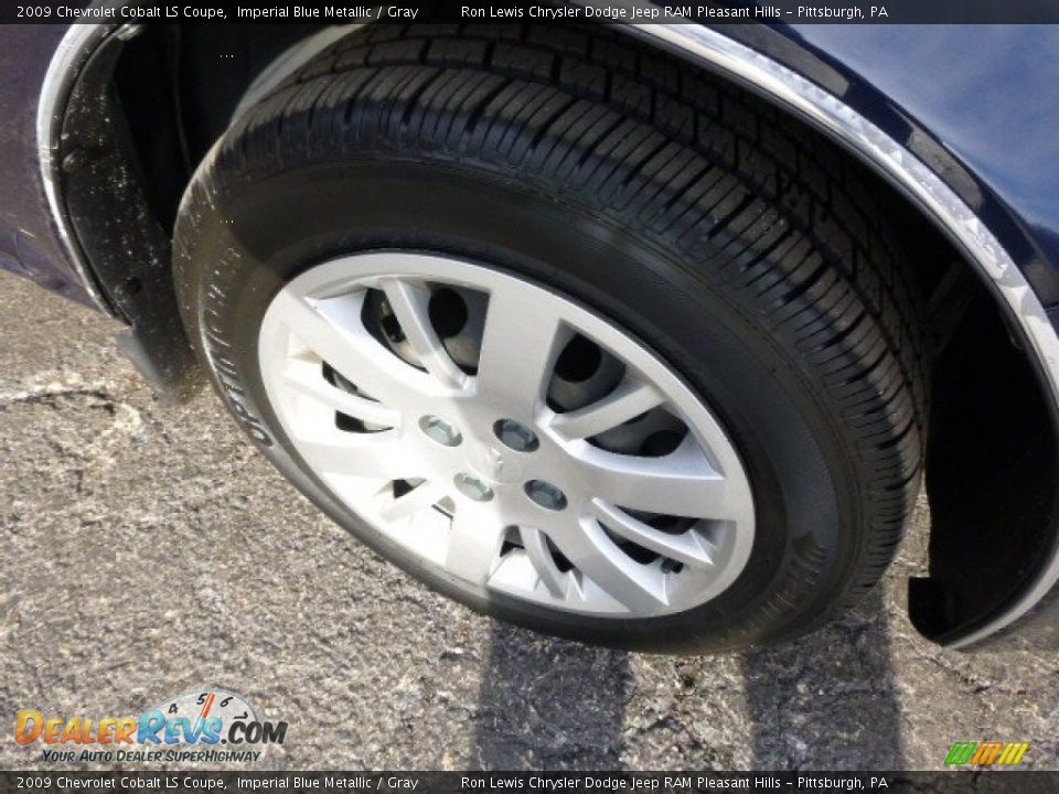 2009 Chevrolet Cobalt LS Coupe Imperial Blue Metallic / Gray Photo #9
