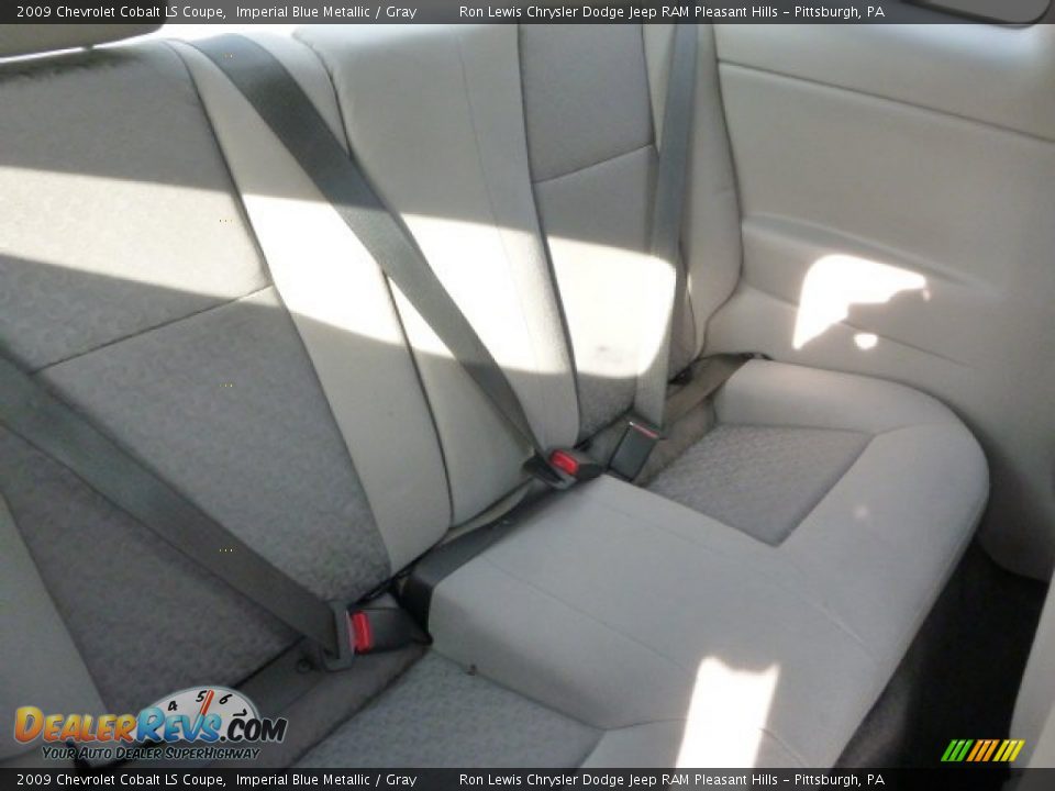 2009 Chevrolet Cobalt LS Coupe Imperial Blue Metallic / Gray Photo #11