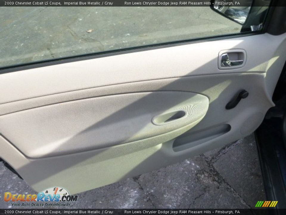 2009 Chevrolet Cobalt LS Coupe Imperial Blue Metallic / Gray Photo #16