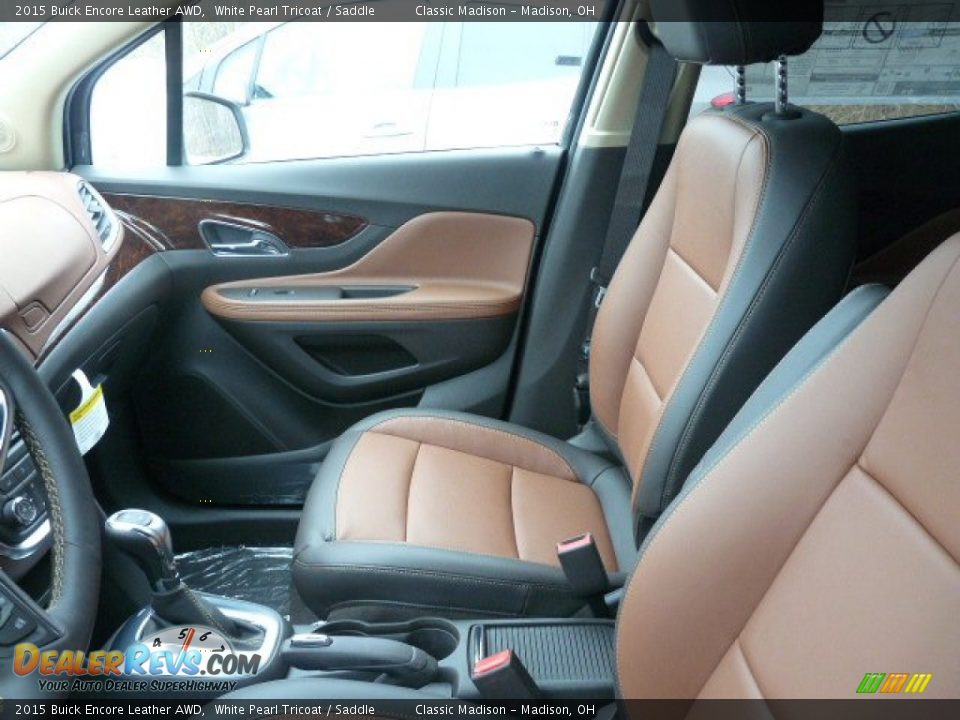 Saddle Interior - 2015 Buick Encore Leather AWD Photo #2