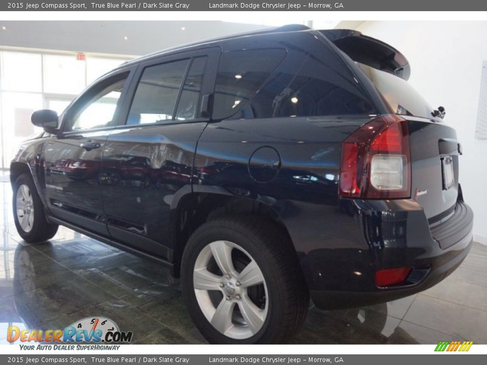 2015 Jeep Compass Sport True Blue Pearl / Dark Slate Gray Photo #2