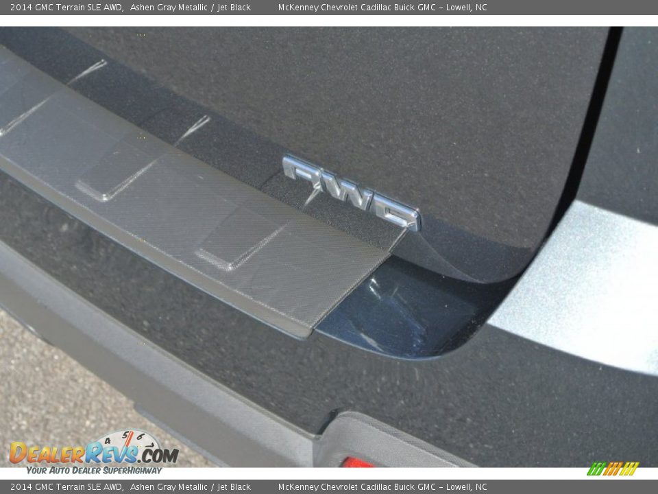 2014 GMC Terrain SLE AWD Ashen Gray Metallic / Jet Black Photo #19