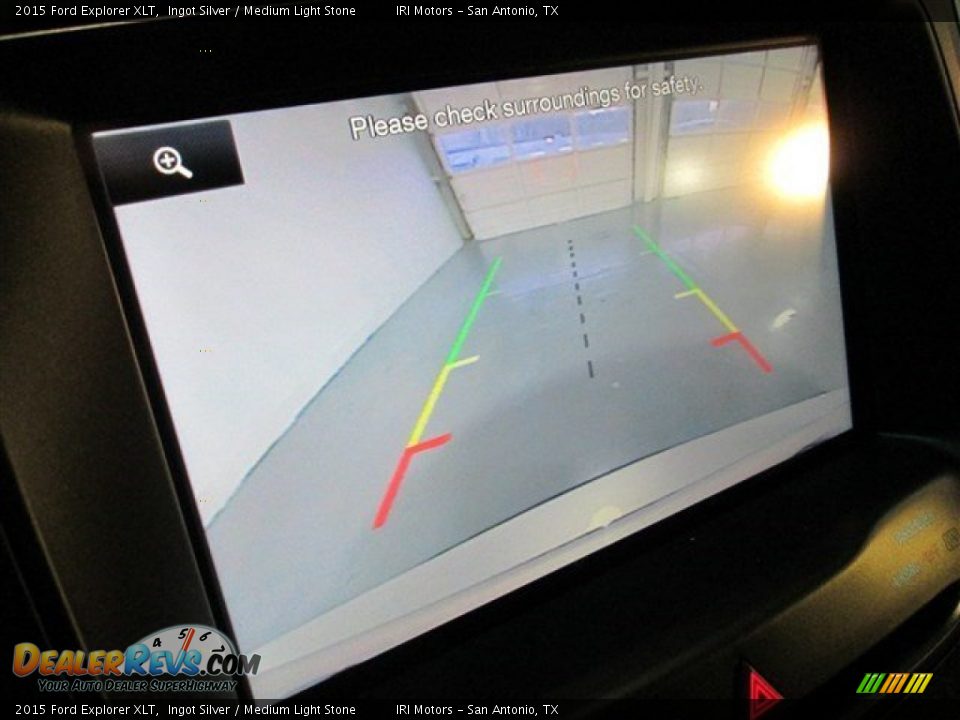 2015 Ford Explorer XLT Ingot Silver / Medium Light Stone Photo #19