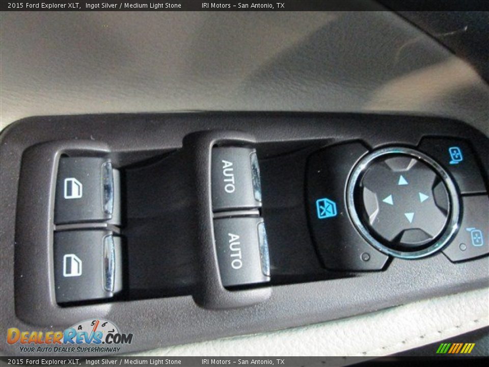 2015 Ford Explorer XLT Ingot Silver / Medium Light Stone Photo #23