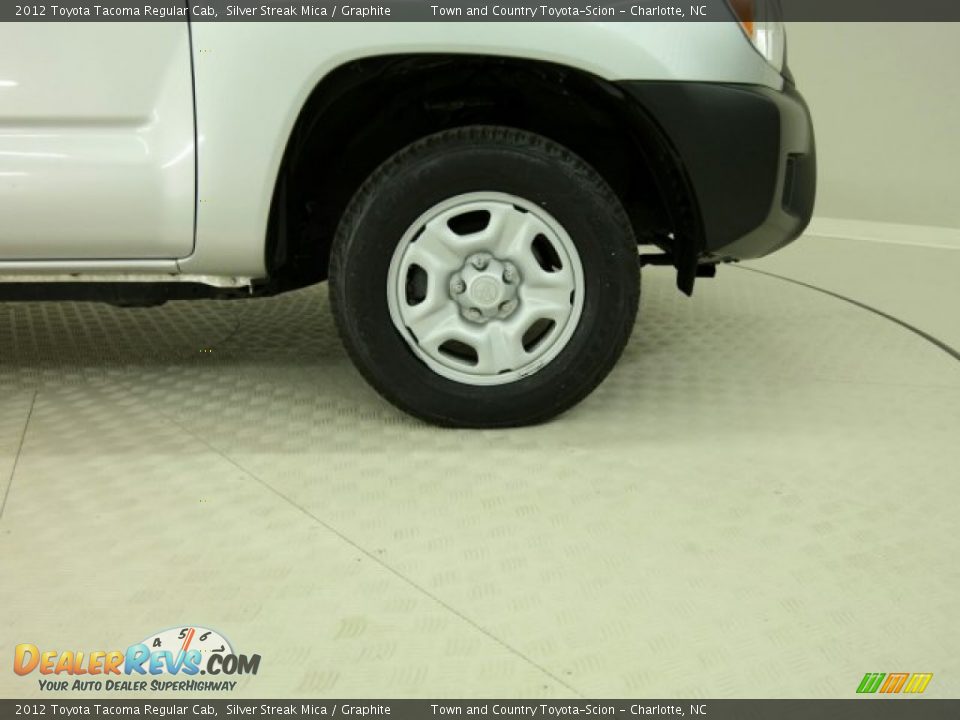 2012 Toyota Tacoma Regular Cab Silver Streak Mica / Graphite Photo #3