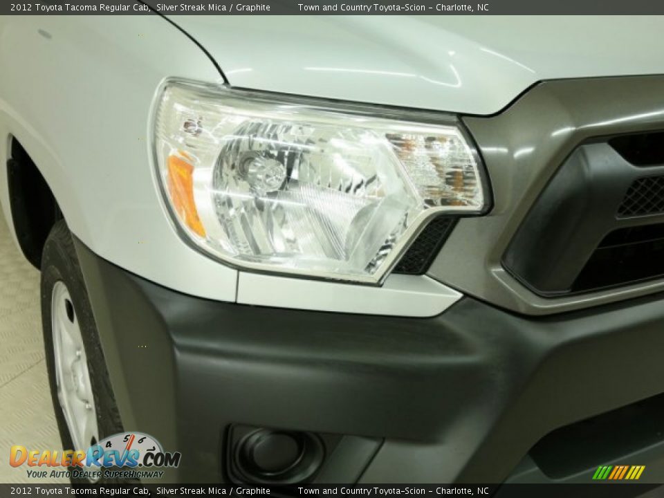 2012 Toyota Tacoma Regular Cab Silver Streak Mica / Graphite Photo #7