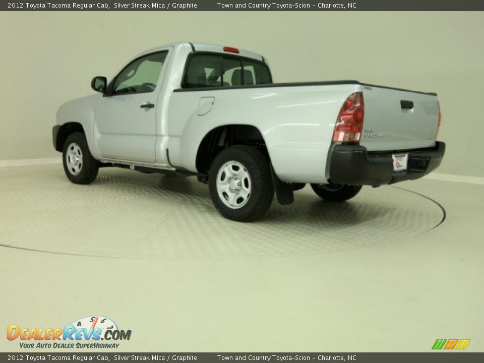 2012 Toyota Tacoma Regular Cab Silver Streak Mica / Graphite Photo #13