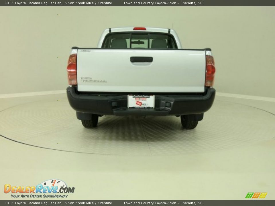 2012 Toyota Tacoma Regular Cab Silver Streak Mica / Graphite Photo #14