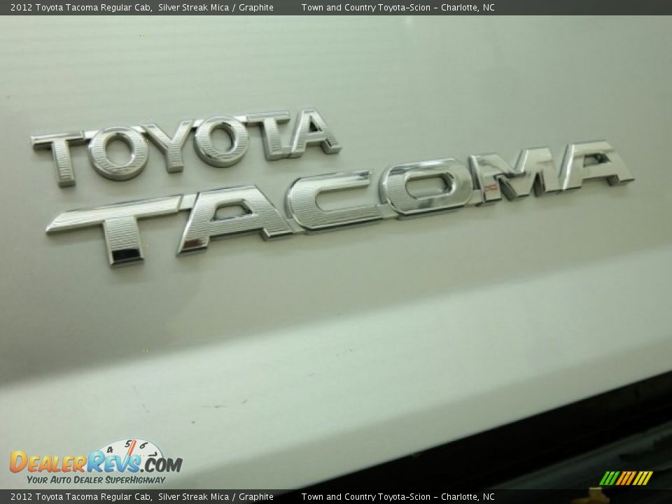 2012 Toyota Tacoma Regular Cab Silver Streak Mica / Graphite Photo #18