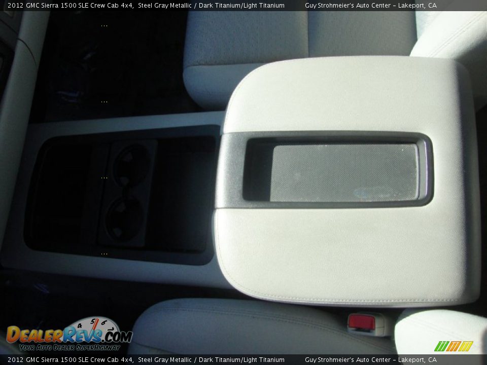2012 GMC Sierra 1500 SLE Crew Cab 4x4 Steel Gray Metallic / Dark Titanium/Light Titanium Photo #17