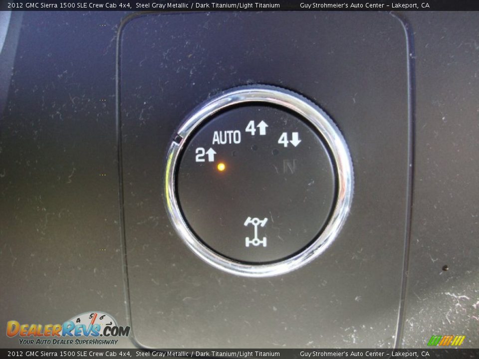 2012 GMC Sierra 1500 SLE Crew Cab 4x4 Steel Gray Metallic / Dark Titanium/Light Titanium Photo #26