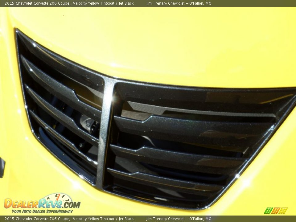 2015 Chevrolet Corvette Z06 Coupe Velocity Yellow Tintcoat / Jet Black Photo #29