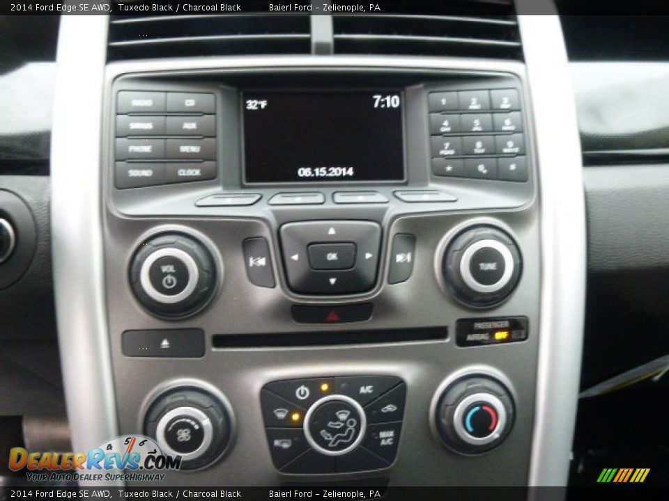 2014 Ford Edge SE AWD Tuxedo Black / Charcoal Black Photo #5