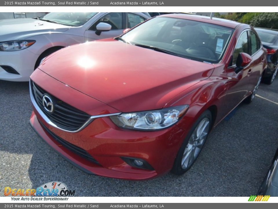 2015 Mazda Mazda6 Touring Soul Red Metallic / Sand Photo #1