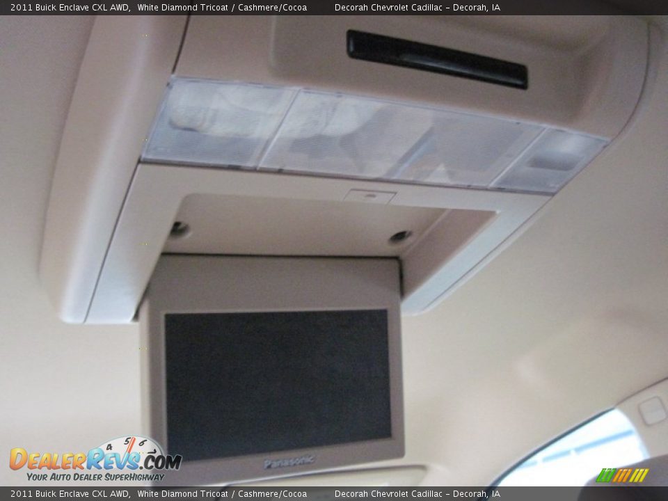 2011 Buick Enclave CXL AWD White Diamond Tricoat / Cashmere/Cocoa Photo #15