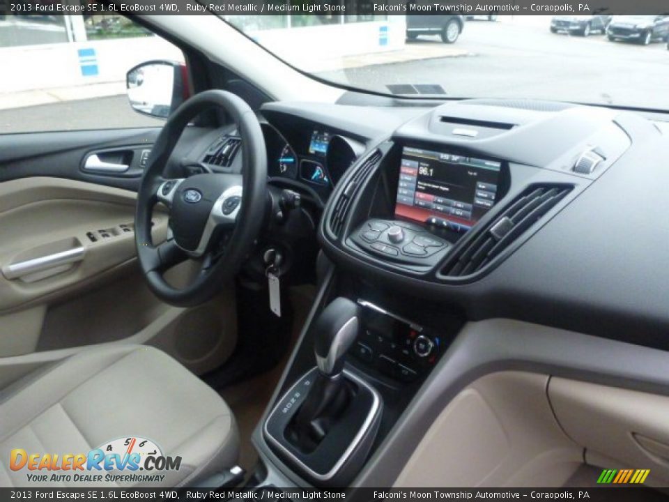 2013 Ford Escape SE 1.6L EcoBoost 4WD Ruby Red Metallic / Medium Light Stone Photo #3