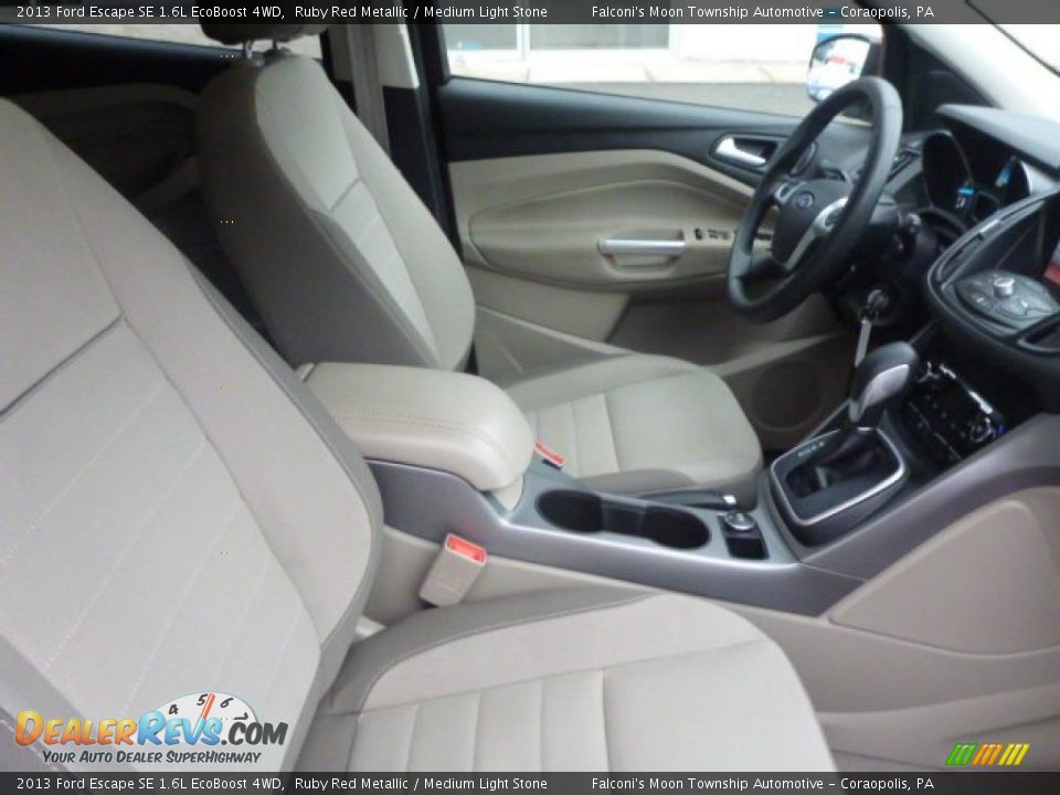 2013 Ford Escape SE 1.6L EcoBoost 4WD Ruby Red Metallic / Medium Light Stone Photo #4