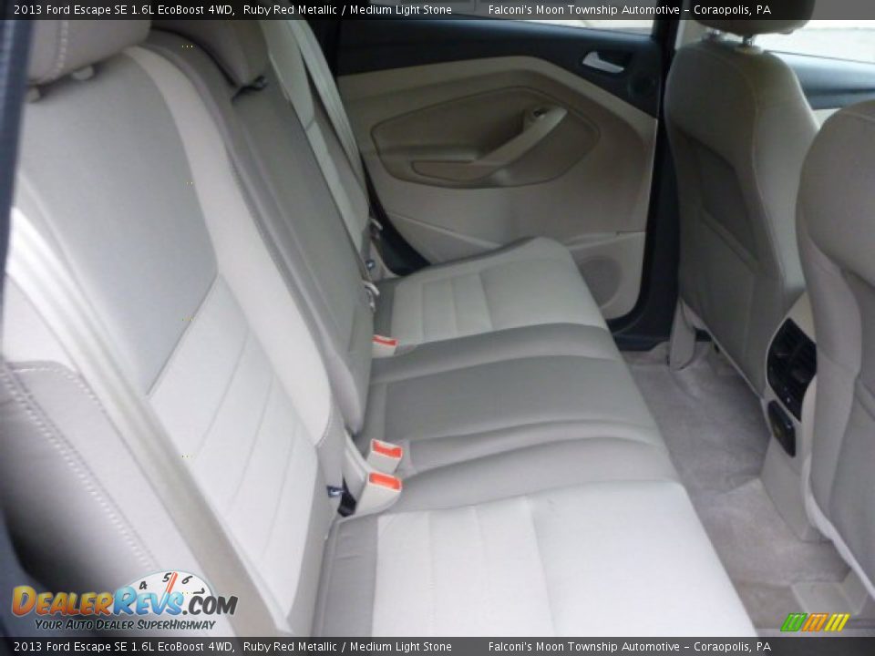 2013 Ford Escape SE 1.6L EcoBoost 4WD Ruby Red Metallic / Medium Light Stone Photo #5