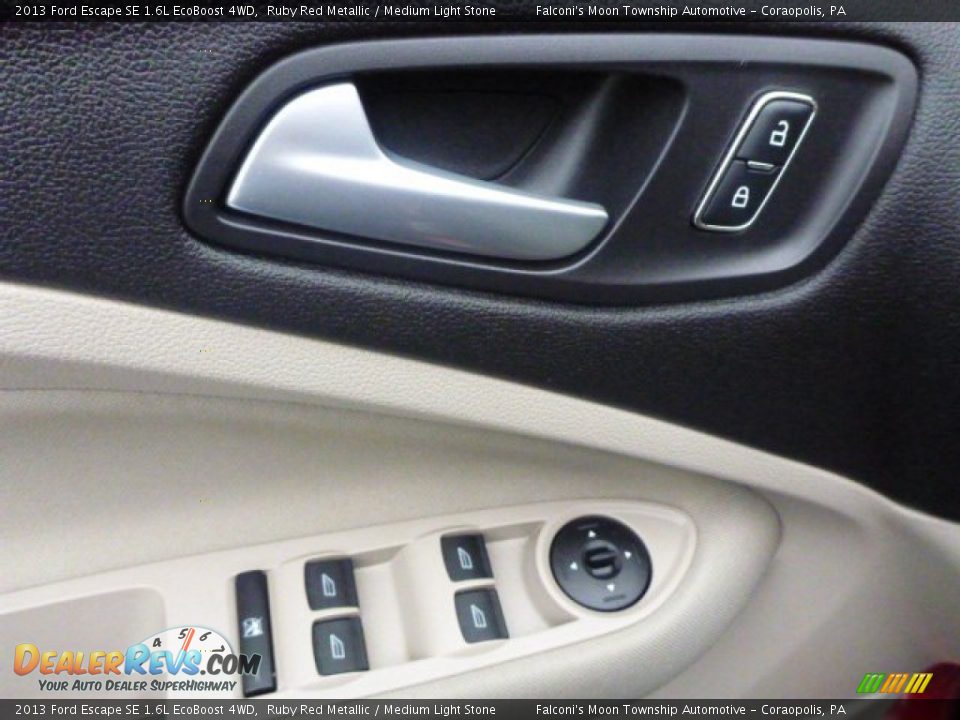 2013 Ford Escape SE 1.6L EcoBoost 4WD Ruby Red Metallic / Medium Light Stone Photo #18