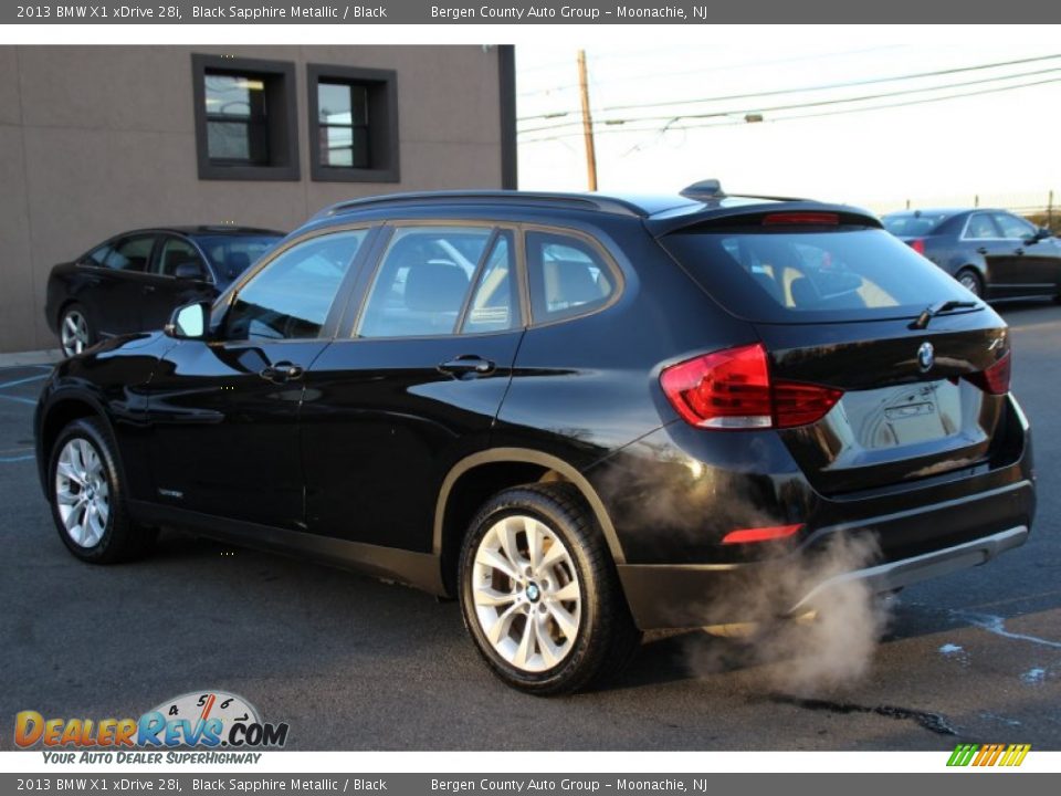 2013 BMW X1 xDrive 28i Black Sapphire Metallic / Black Photo #5