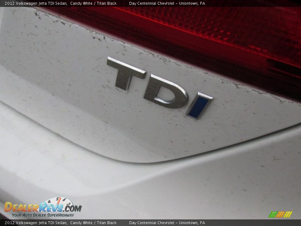 2012 Volkswagen Jetta TDI Sedan Candy White / Titan Black Photo #7