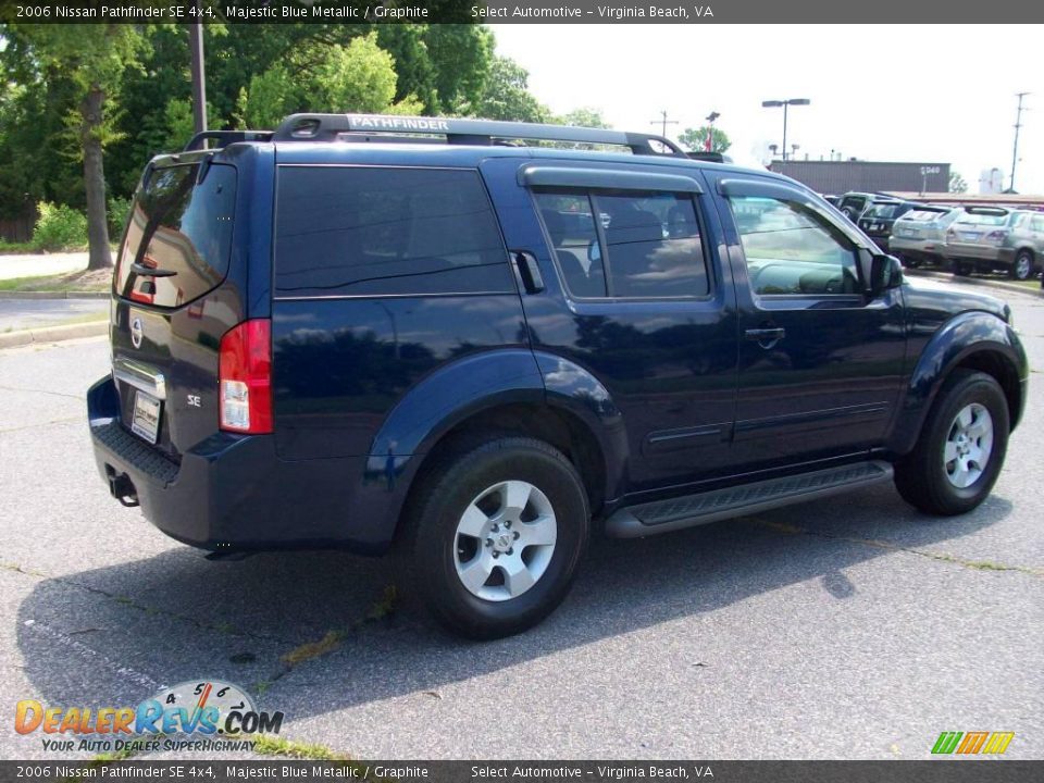 2006 Nissan pathfinder blue #3