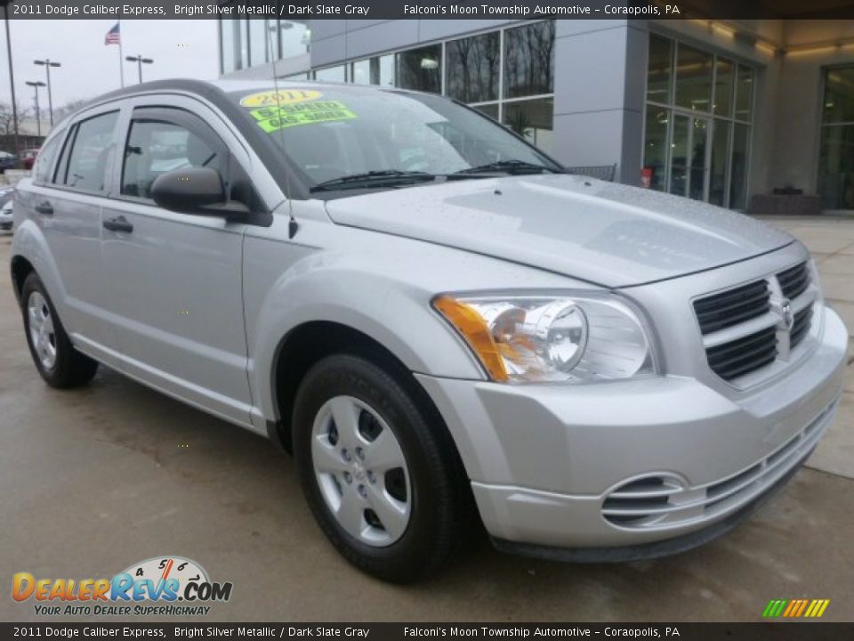 2011 Dodge Caliber Express Bright Silver Metallic / Dark Slate Gray Photo #13