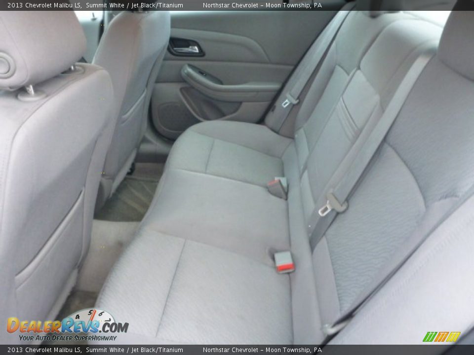 2013 Chevrolet Malibu LS Summit White / Jet Black/Titanium Photo #11