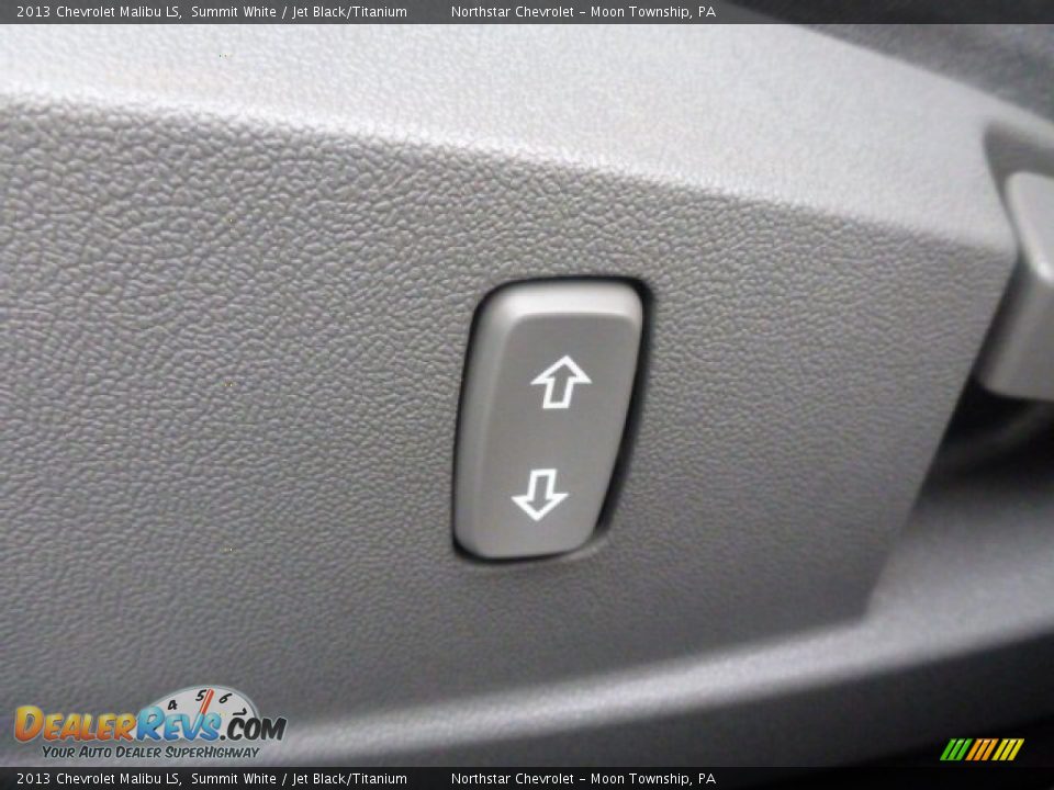 2013 Chevrolet Malibu LS Summit White / Jet Black/Titanium Photo #15