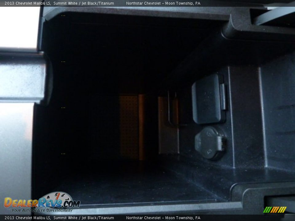 2013 Chevrolet Malibu LS Summit White / Jet Black/Titanium Photo #18
