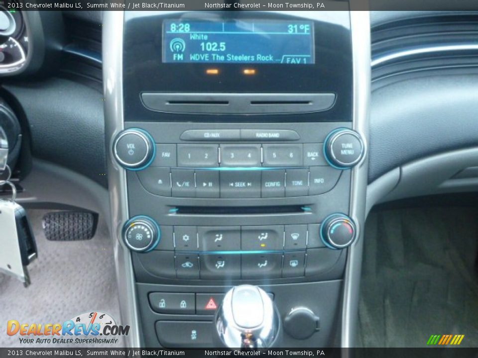 2013 Chevrolet Malibu LS Summit White / Jet Black/Titanium Photo #19