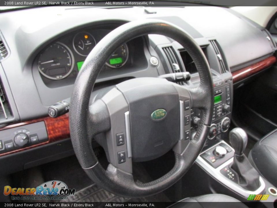2008 Land Rover LR2 SE Steering Wheel Photo #14