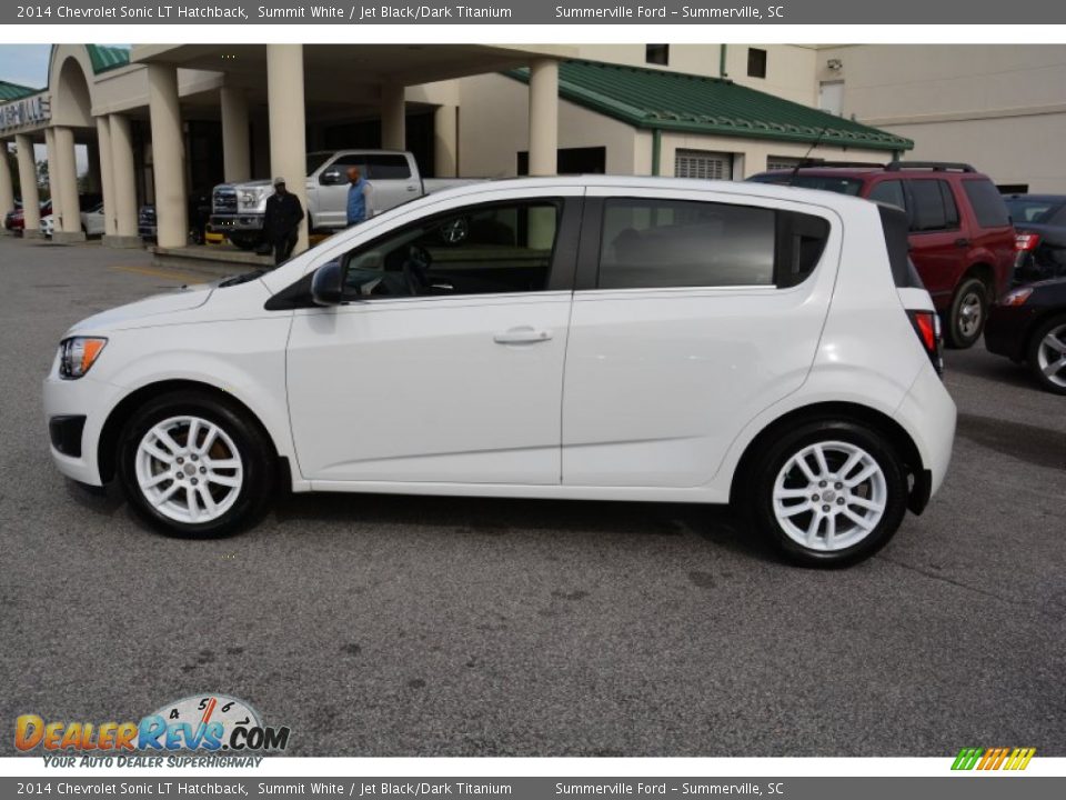 Summit White 2014 Chevrolet Sonic LT Hatchback Photo #6