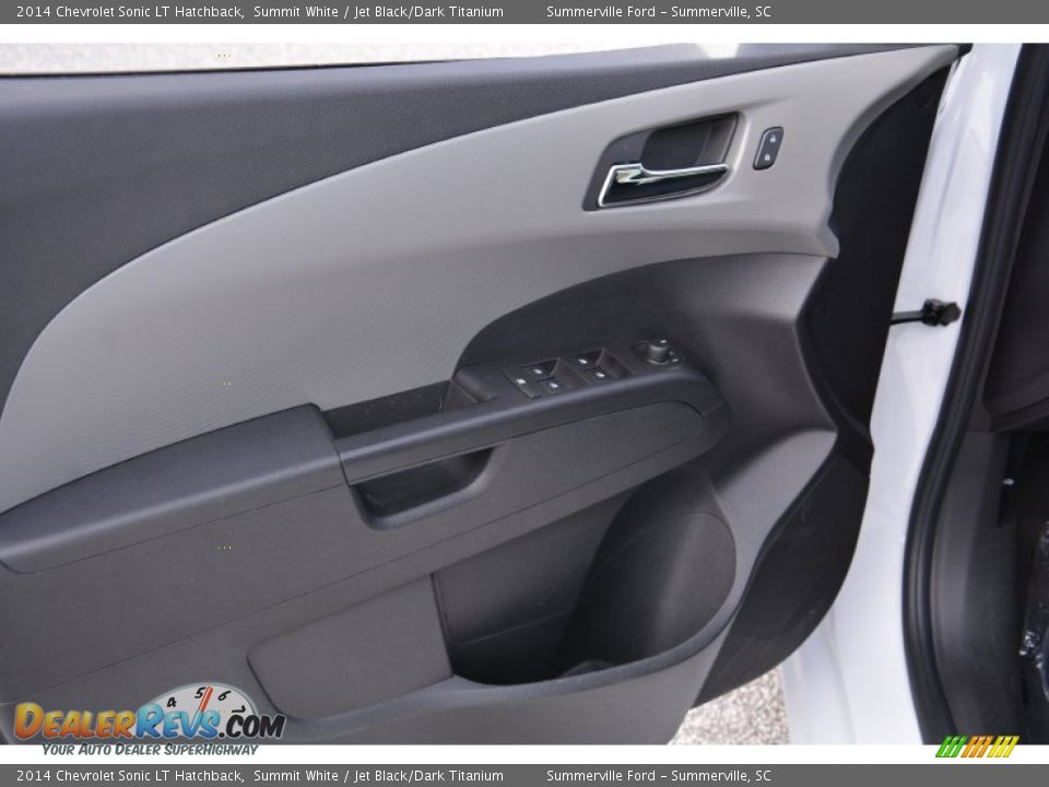 2014 Chevrolet Sonic LT Hatchback Summit White / Jet Black/Dark Titanium Photo #13