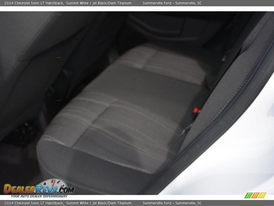 2014 Chevrolet Sonic LT Hatchback Summit White / Jet Black/Dark Titanium Photo #14
