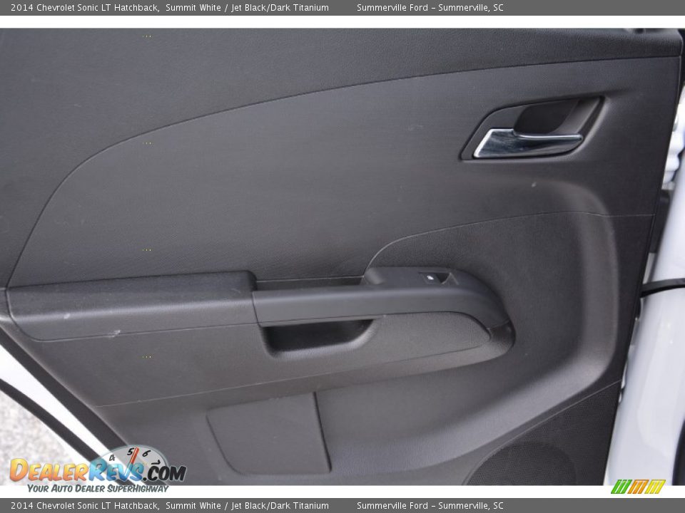 2014 Chevrolet Sonic LT Hatchback Summit White / Jet Black/Dark Titanium Photo #15
