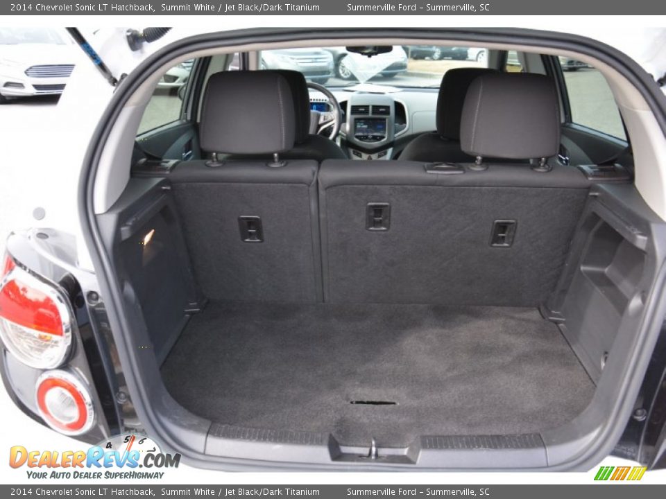 2014 Chevrolet Sonic LT Hatchback Summit White / Jet Black/Dark Titanium Photo #16