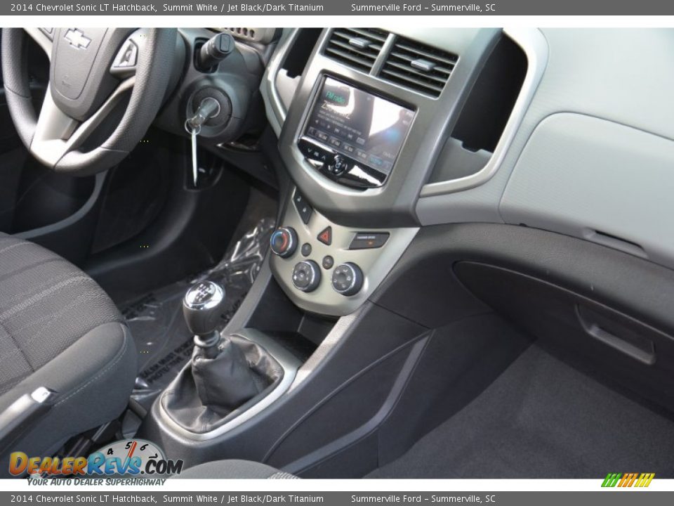 2014 Chevrolet Sonic LT Hatchback Summit White / Jet Black/Dark Titanium Photo #20