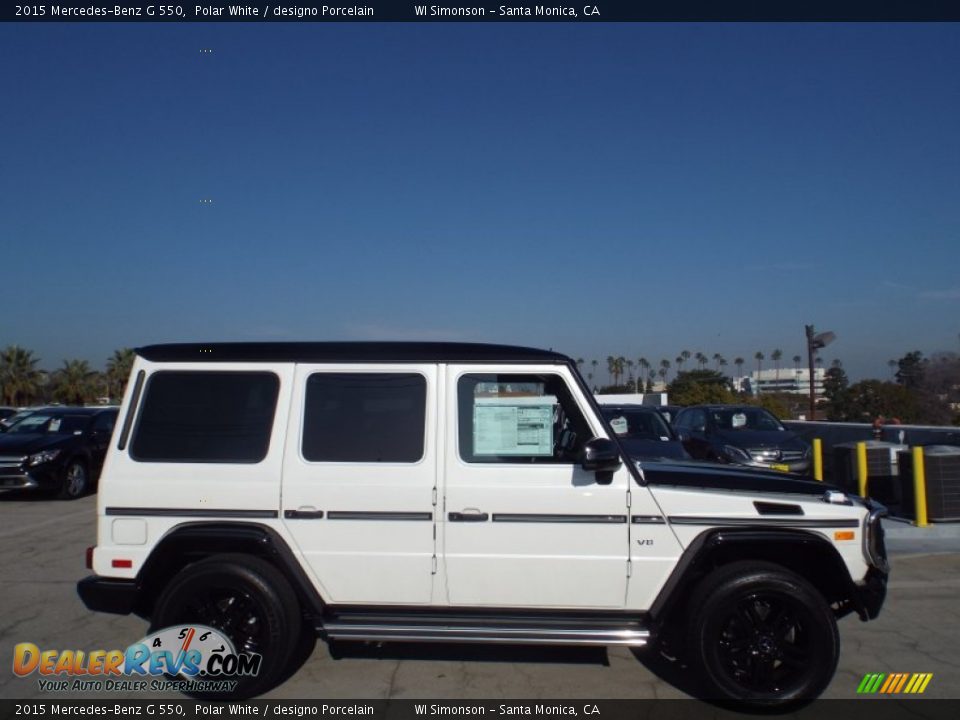 Polar White 2015 Mercedes-Benz G 550 Photo #3