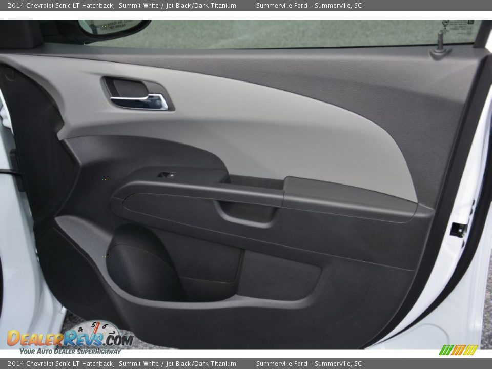 2014 Chevrolet Sonic LT Hatchback Summit White / Jet Black/Dark Titanium Photo #22