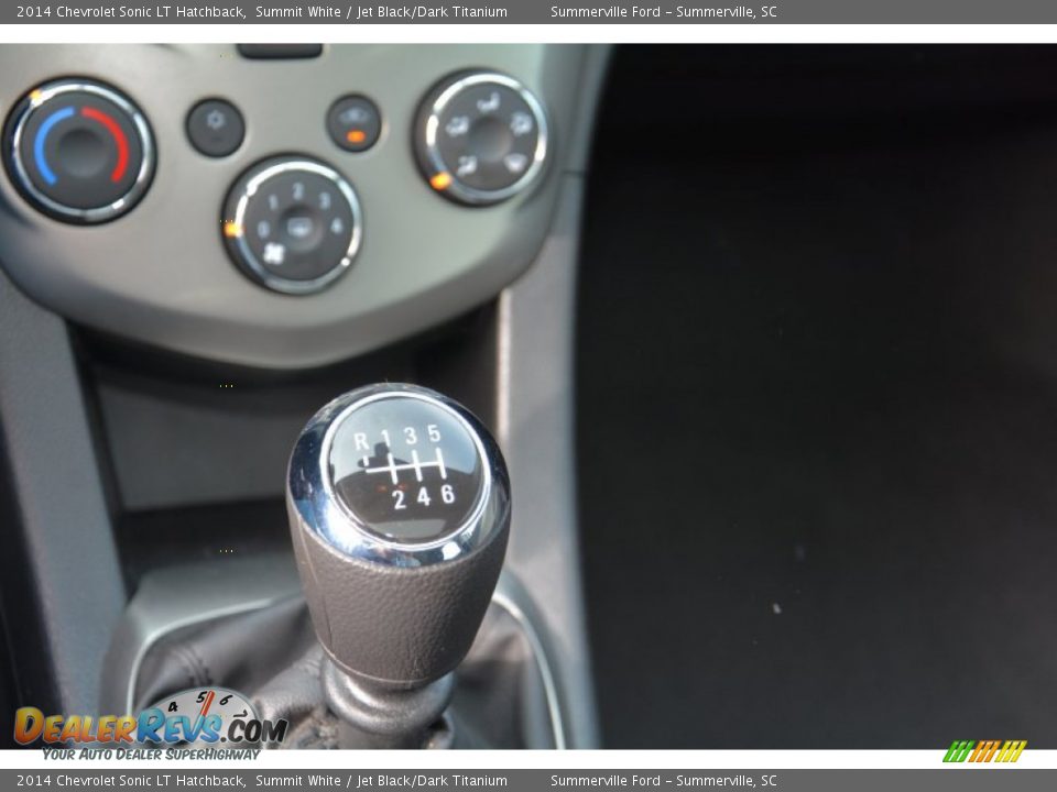 2014 Chevrolet Sonic LT Hatchback Summit White / Jet Black/Dark Titanium Photo #25